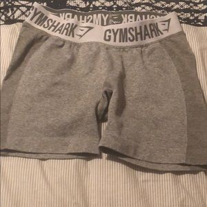 Khaki green flex shorts